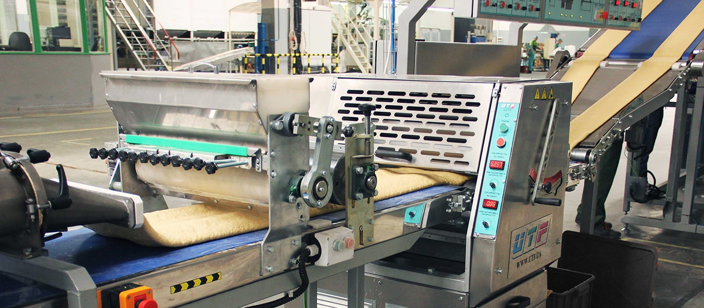 Automatic line for bread sticks grissini launched at production of JSC "Chumak" in Novaya Kakhovka, Kherson region.