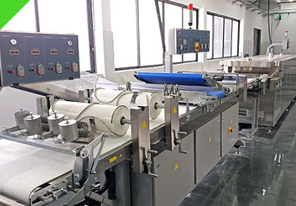 AUTOMATIC LINE  FOR LAVASH PRODUCTION  WITH THE CAPACITY OF 200 KG/H