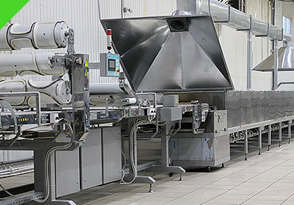 AUTOMATIC LINE  FOR LAVASH PRODUCTION WITH THE CAPACITY OF 500 KG/H