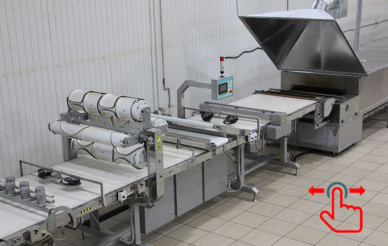 AUTOMATIC LINE  FOR LAVASH PRODUCTION WITH THE CAPACITY OF 500 KG/H #1