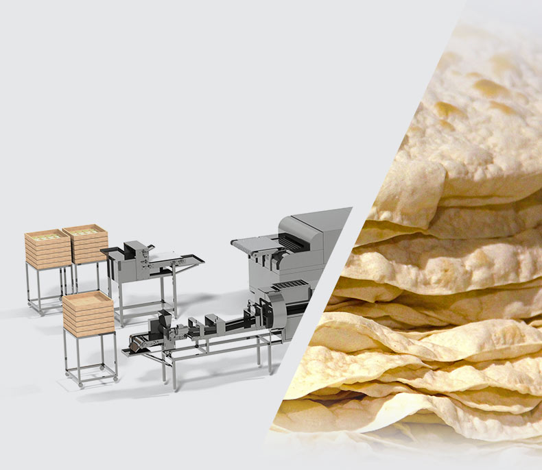 Semiautomatic line <br>for lavash production #3