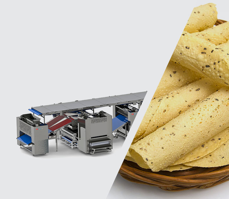 INDIAN PAPAD AUTOMATIC PRODUCTION LINE #3