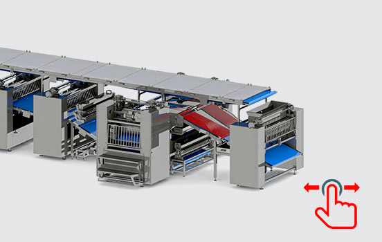 AUTOMATIC LINE FOR HARD BISCUIT PRODUCTION #1