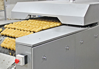 PRODUCTION LINE FOR ECLAIRS AND PROFITROLES