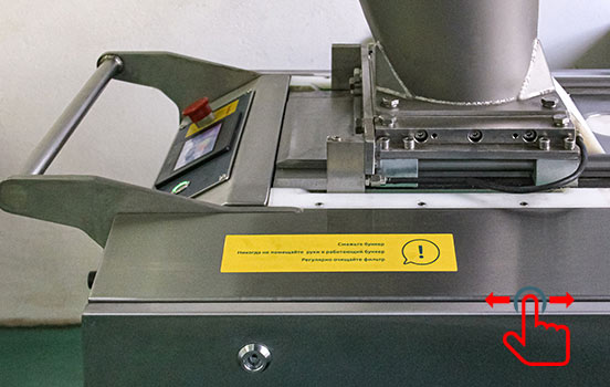 Vacuum dough divider for soft dough