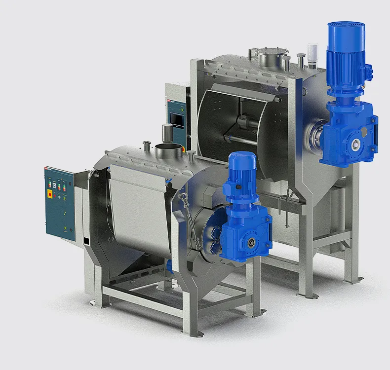 HORIZONTAL DOUGH MIXERS
