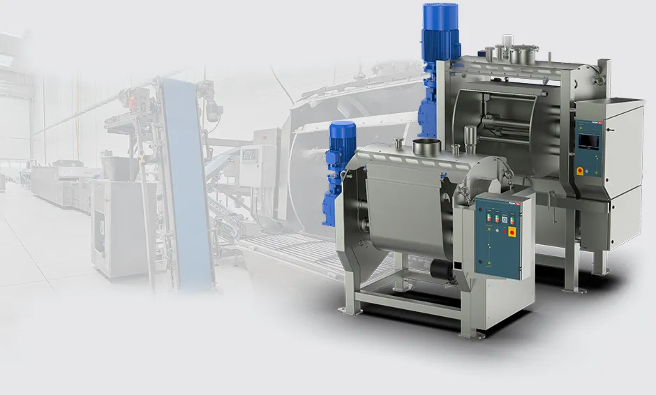 HORIZONTAL DOUGH MIXERS